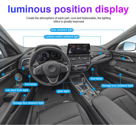 Premium Quality Dynamic Ambient Interior Lights