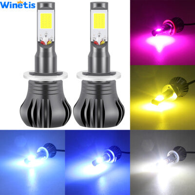 Colors Switch Back Fog Led Light With Flash H11 - 2 PCs