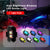 7 Colors Aircraft Strobe Lights, Mini Portable Flashers, Pack of 2