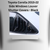 Toyota Corolla 2015-22 Side Windows Louver Shutter Covers - Black