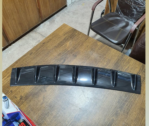 Rear Bumper Defuser Shark Fin Style - Universal