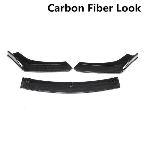 Car Front Bumper Splitter ABS Plastic - Spike Special - 4Pcs