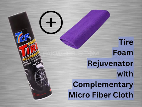 7CF Tire Foaming Rejuvenator / Tire Cleaner 650ml.