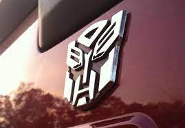 3D Transformer Car Badge Metal Logo – Premium Emblem for Auto Styling | MS Auto Shop